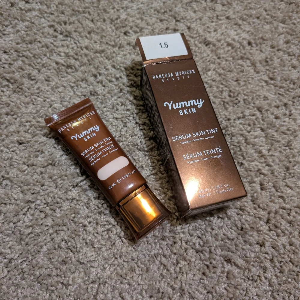 Danessa Myricks Beauty Yummy Skin Serum Skin Tint in Shade 1.5, like new - Picture 2 of 7